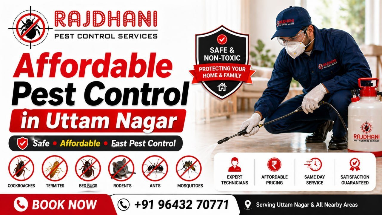 Affordable Pest Control in Uttam Nagar