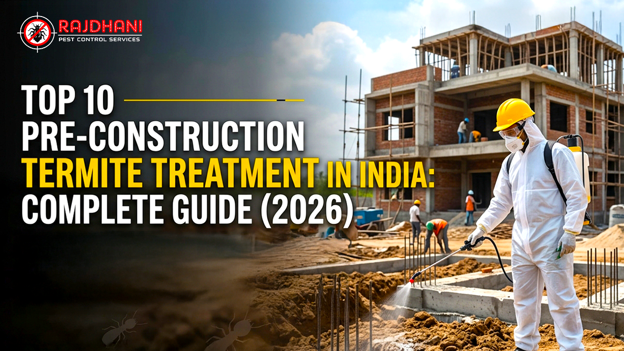 Termites are one of the most destructive pests
                             you're likely to find in Indian homes and commercial buildings.