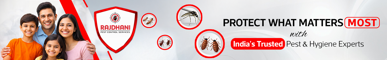Rajdhani Pest Control Services in Noida and Delhi NCR